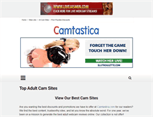 Tablet Screenshot of camtastica.com